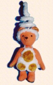 Suzanne, a fashion dressed teddy bear